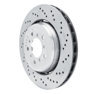 DFC 06-08 BMW Z4 Right Front Drilled Hi-Carbon Alloy Geomet Coated Rotor