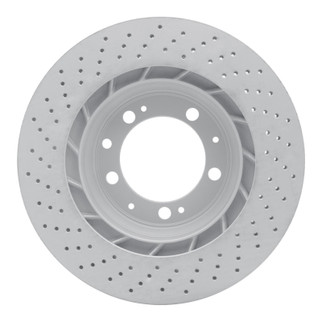 DFC 98-98 Porsche 911 Right Rear Drilled Hi-Carbon Alloy Geomet Coated Rotor