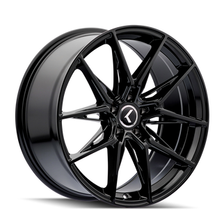 Kraze KR196 Evolve 22x9 / 5x114.3 BP / 35mm Offset / 73.1mm Hub Gloss Black Wheel