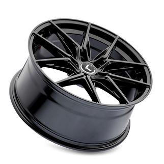 Kraze KR196 Evolve 22x9 / 5x114.3 BP / 35mm Offset / 73.1mm Hub Gloss Black Wheel