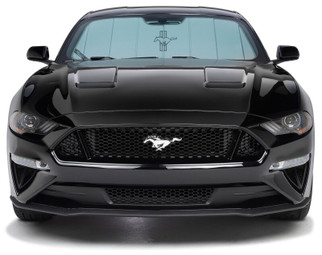 Covercraft 65-70 Ford Mustang Custom UVS100 Sunscreen w/ Black Mustang Logo
