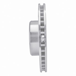 R1 85-91 Mercedes-Benz 300SD Front Left Drilled & Slotted Silver Brake Rotor