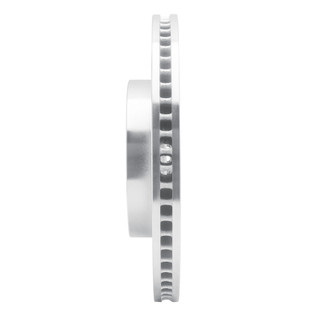R1 08-17 Mitsubishi Montero Limited (Mexico) Front Right Drilled & Slotted Silver Brake Rotor