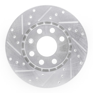 R1 06-10 Fiat Punto (Mexico) Front Left Drilled & Slotted Silver Brake Rotor