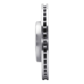 R1 98-04 Volvo C70 Front Right Drilled & Slotted Silver Brake Rotor