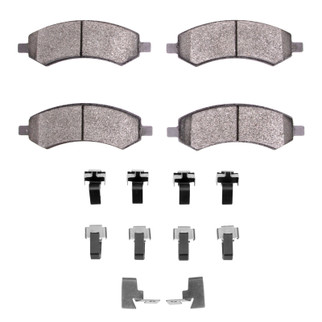 R1 05-24 Chrysler Aspen Front Ceramic Brake Pads & Hardware Kit