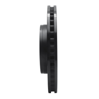 R1 06-09 Buick Rainier Front Right Drilled & Slotted Black Brake Rotor