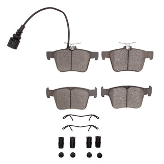 R1 2015-2025 Audi Q3 Rear R1 Euro Ceramic Pads & Hardware Kit