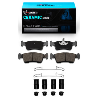R1 1986-1994 Suzuki Samurai Front R1 Ceramic Pads & Hardware Kit