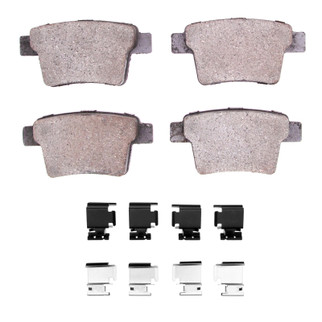 R1 05-09 Ford Mondeo (Mexico) Rear Ceramic Pads & Hardware Kit