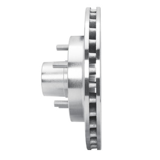 R1 91-03 Chevrolet S10 Blazer Front Left Drilled & Slotted Silver Brake Rotor