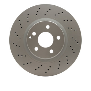 DFC 00-03 Mercedes-Benz S430 Front Drilled GeoSPEC Coated Rotor