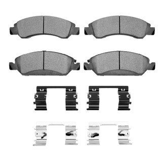 R1 2005-2020 Cadillac Escalade EXT Front R1 Semi Met Pads & Hardware Kit