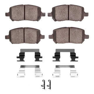 DFC 03-10 Chevrolet Cobalt Front 4000 HybriDynamic Brake Pads and Hardware Kit
