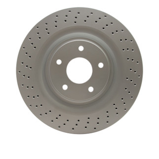 DFC 06-13 Chevrolet Corvette Front Drilled GeoSPEC Coated Rotor