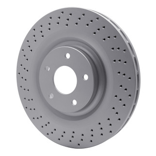 DFC 06-13 Chevrolet Corvette Front Drilled GeoSPEC Coated Rotor
