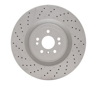 DFC 12-19 Mercedes-Benz GLE63 AMG Front Drilled GeoSPEC Coated Rotor and Slotted