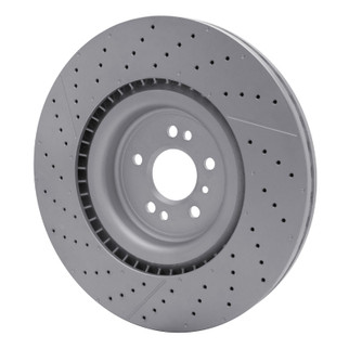 DFC 12-19 Mercedes-Benz GLE63 AMG Front Drilled GeoSPEC Coated Rotor and Slotted