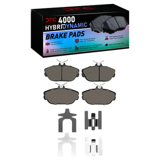 DFC 93-00 Ford Taurus (Excl SHO) Front 4000 HybriDynamic Brake Pads and Hardware Kit