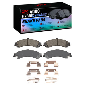 DFC 00-06 Cadillac Escalade EXT Rear 4000 HybriDynamic Brake Pads and Hardware Kit