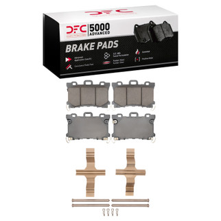 DFC 24-25 Nissan Z Front 5000 Advanced Low Metallic Brake Pads and Hardware Kit