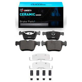 R1 07-14 Mercedes-Benz ML63 AMG Rear Ceramic Pads & Hardware Kit