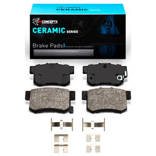 R1 97-02 Acura CL Rear Ceramic Pads & Hardware Kit