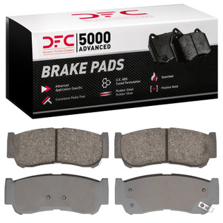DFC 07-25 Chevrolet S10 MAX (Mexico) Rear 5000 Advanced Ceramic Brake Pads