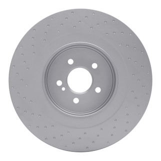 DFC 07-14 Mercedes-Benz S63 AMG Rear Hi-Carbon Alloy Geomet Coated Rotor - Dimpled