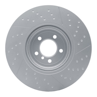 DFC 13-20 BMW 435i Front Hi-Carbon Alloy Geomet Coated Rotor - Dimpled and Slotted