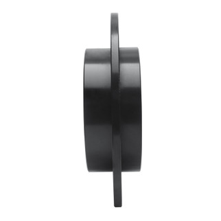 R1 95-97 Volvo 960 Rear Left Drilled & Slotted Black Brake Rotor