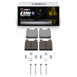 R1 1963-1976 Alfa Romeo GT VELOCE Front R1 Euro Ceramic Pads & Hardware Kit