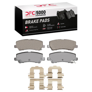DFC 15-21 Ford Mustang Rear 5000 Advanced Ceramic Brake Pads and Hardware Kit