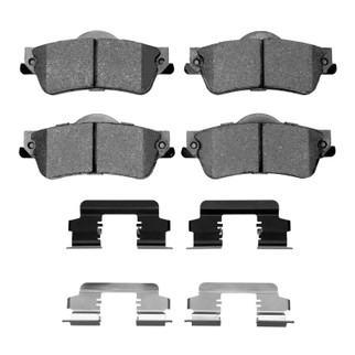DFC 08-17 Chevrolet Caprice Rear 5000 Advanced Ceramic Brake Pads and Hardware Kit