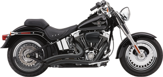 Speedster Short Swept Black Softail 7-11