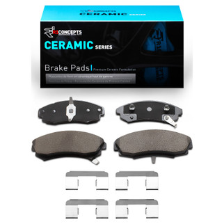 R1 1986-1992 Buick Reatta Front R1 Ceramic Pads & Hardware Kit