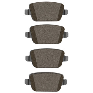 DFC 07-12 Ford Focus RS (Mexico) Rear 5000 Advanced Low Metallic Brake Pads