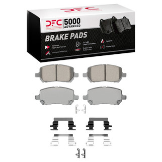 DFC 03-10 Chevrolet Cobalt Front 5000 Advanced Ceramic Brake Pads and Hardware Kit