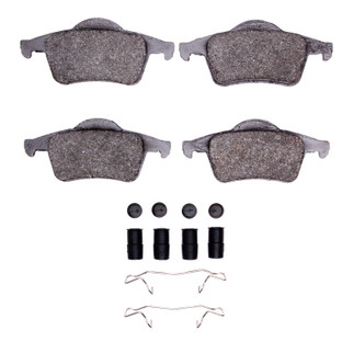 DFC 99-09 Volvo S80/S60/S70/V70/XC70 Rear 5000 Advanced Low Metallic Brake Pads and Hardware Kit