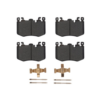 DFC 21-24 Polestar Polestar 2 Front 5000 Advanced Low Metallic Brake Pads and Hardware Kit