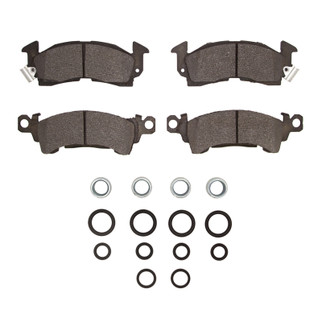DFC 76-78 Buick Electra Rear 5000 Advanced Semi Metallic Brake Pads and Hardware Kit