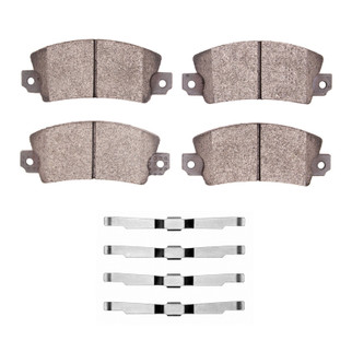 DFC 76-83 Renault LeCar Front 5000 Advanced Semi Metallic Brake Pads and Hardware Kit