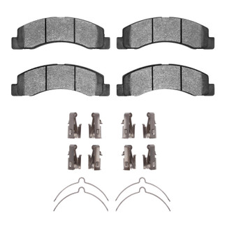 R1 1999-2005 Ford Excursion Front R1 Ceramic Pads & Hardware Kit