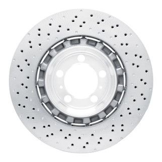 DFC 13-19 Porsche 911 Right Rear Drilled Hi-Carbon Alloy Geomet Coated Rotor