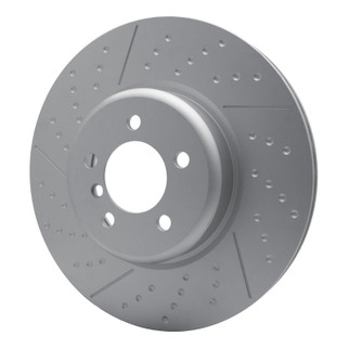 DFC 13-20 BMW 440I Coupe Front GeoSPEC Coated Rotor - Dimpled and Slotted