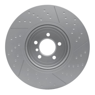 DFC 13-20 BMW 440I Coupe Front GeoSPEC Coated Rotor - Dimpled and Slotted