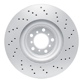 DFC 15-20 BMW M2 Left Front Drilled GeoSPEC Coated Rotor