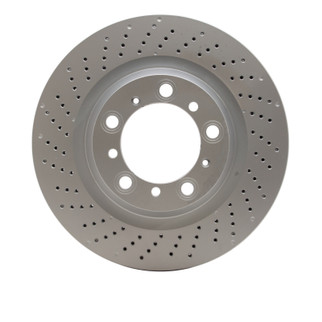 DFC 16-23 Porsche Boxster Left Rear Drilled GeoSPEC Coated Rotor