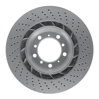 DFC 16-23 Porsche Boxster Left Rear Drilled GeoSPEC Coated Rotor