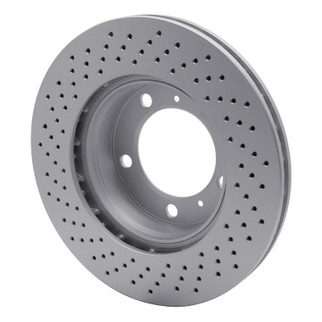 DFC 05-08 Porsche Boxster Right Front Drilled GeoSPEC Coated Rotor